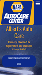 Mobile Screenshot of albertsautocare.com